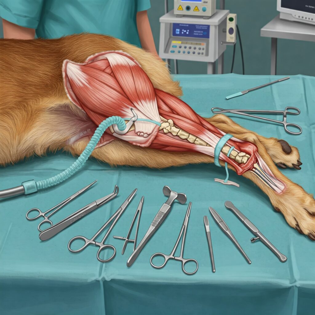 Chirurgia ortopedica veterinaria a Bergamo in collaborazione con veterinari di fiducia. Interventi specialistici per la salute delle ossa e delle articolazioni.